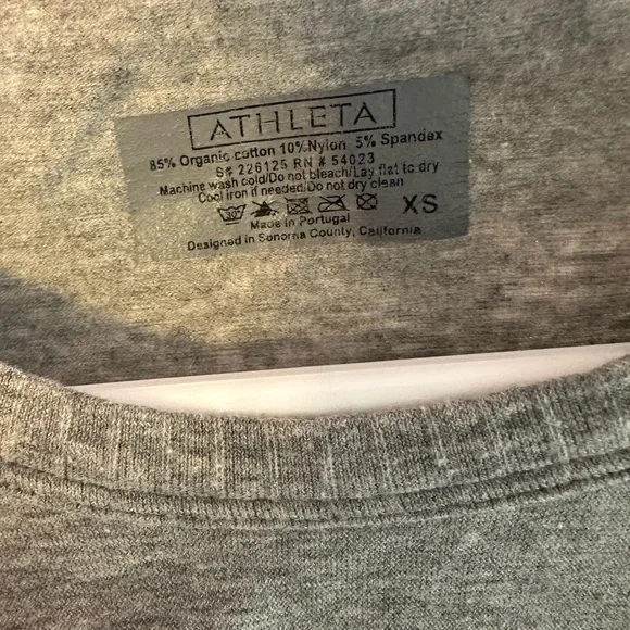 Athleta Side Ruched Tee - Picture 3 of 3